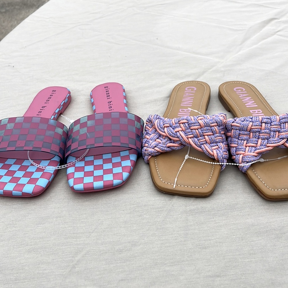 NWOT Bundle of Gianni Bini sandals size 8